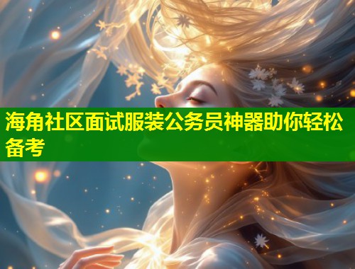 海角社区面试服装公务员神器助你轻松备考  第2张