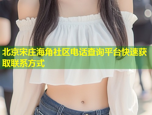 北京宋庄海角社区电话查询平台快速获取联系方式  第1张