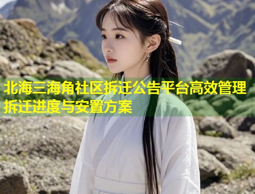 北海三海角社区拆迁公告平台高效管理拆迁进度与安置方案  第1张