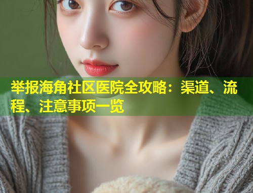 举报海角社区医院全攻略：渠道、流程、注意事项一览  第1张