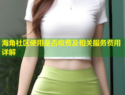 海角社区使用是否收费及相关服务费用详解  第1张