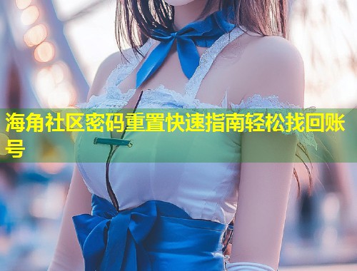 海角社区密码重置快速指南轻松找回账号  第1张