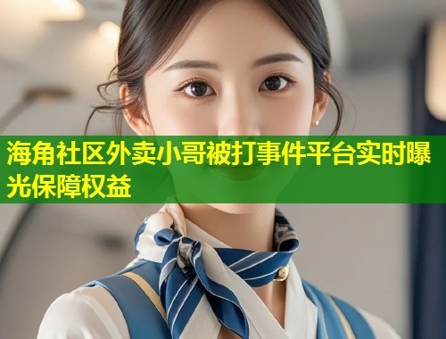 海角社区外卖小哥被打事件平台实时曝光保障权益  第1张