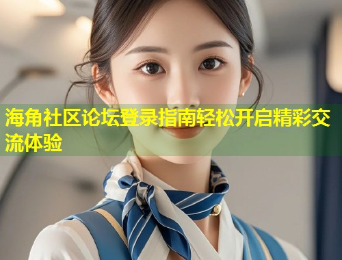 海角社区论坛登录指南轻松开启精彩交流体验  第1张