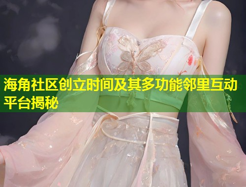 海角社区创立时间及其多功能邻里互动平台揭秘  第2张